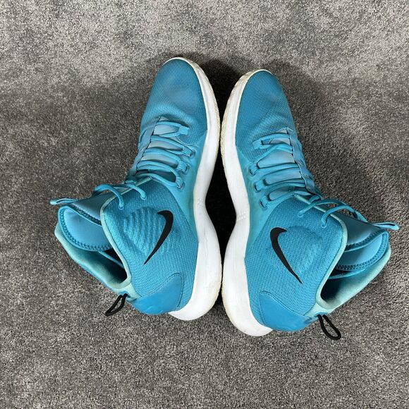 Nike Zoom Air Hyperdunk X TB AT3866-402 Mens Size 17 Blue Basketball Shoes Used - Picture 8 of 12